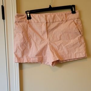Loft Peach Cotton Shorts W/Pockets Size 12